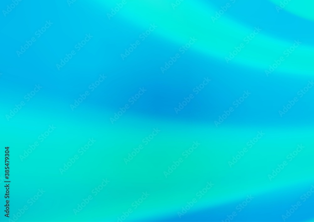 Light BLUE vector blurred shine abstract template. Light BLUE vector blurred shine abstract template.