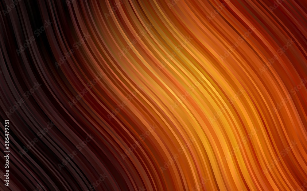 Dark Orange vector pattern with bubble shapes. Dark Orange vector pattern with bubble shapes.