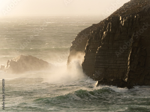 Tempête Alex au Cap de la Chèvre