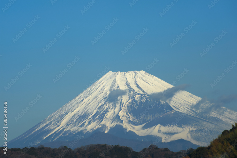 伊豆長岡からの富士山の眺望ｱｯﾌﾟ