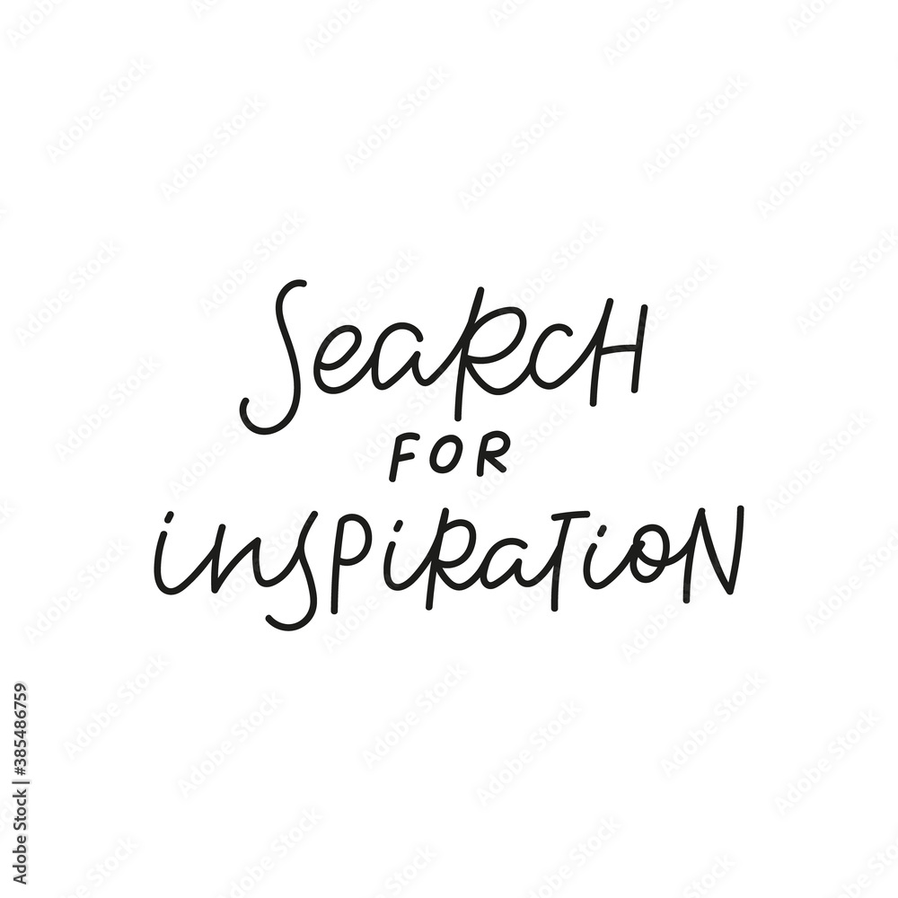 Search for inspiration quote simple lettering sign