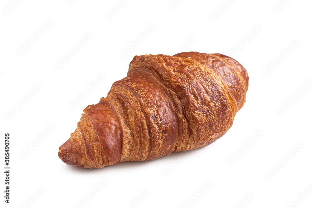 Freshly baked croissant from the bakery with a crispy Golden crust Freshly baked croissant from the bakery with a crispy Golden crust