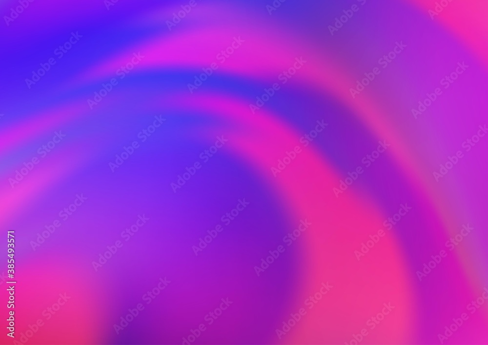Fototapeta premium Light Pink, Blue vector blurred bright pattern.