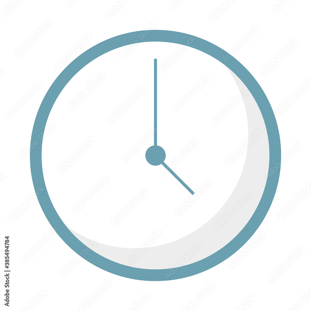Isolated clock icon vector design Isolated clock icon vector design