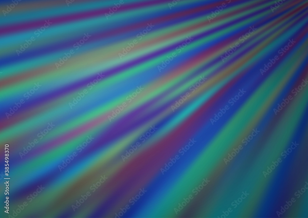 Light BLUE vector backdrop with long lines. Light BLUE vector backdrop with long lines.