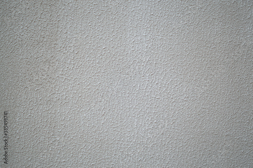 White decorative plaster texture on the wall