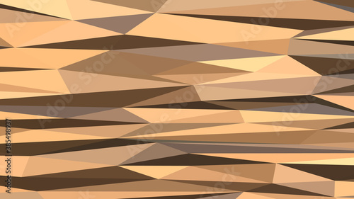 Burlywood abstract background. Geometric vector illustration. Colorful 3D wallpaper.