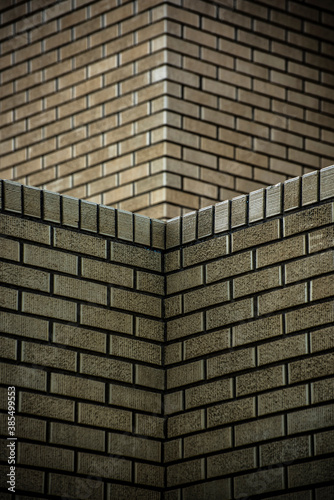 Abstract Architecture. Brick Wall