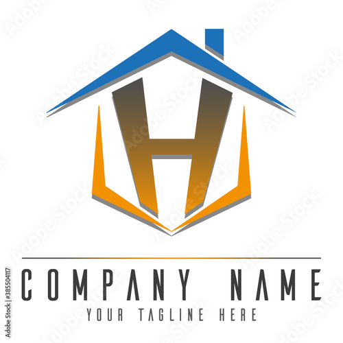 Real Estate, Building and Investment Logo Vector Design