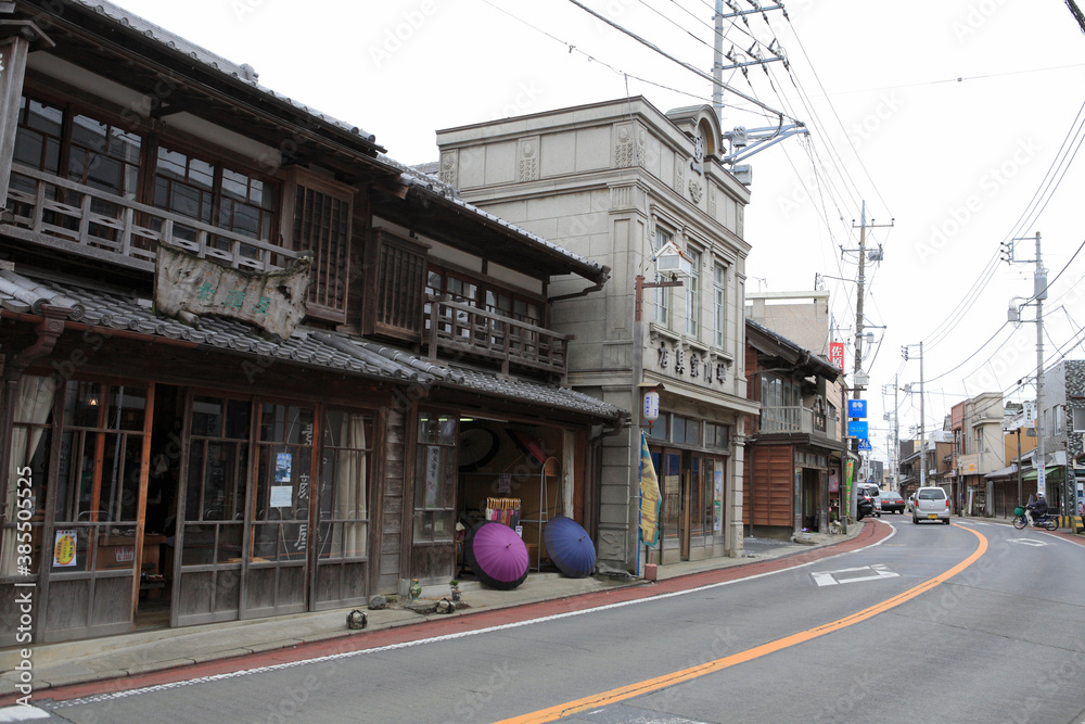 Obraz premium 小江戸佐原町並み