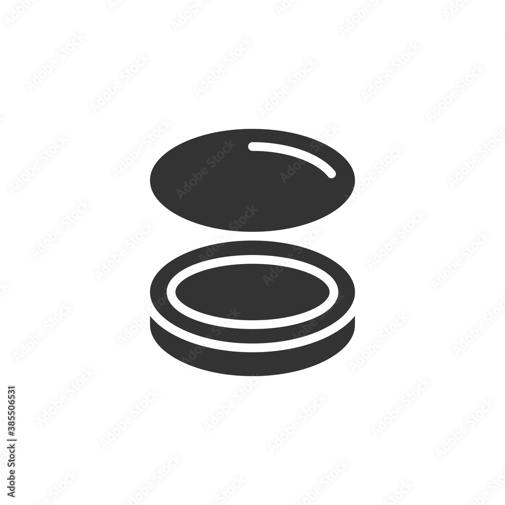 Cream container icon. Cosmetics symbol modern, simple, vector, icon for website design, mobile app, ui. Vector Illustration Cream container icon. Cosmetics symbol modern, simple, vector, icon for website design, mobile app, ui. Vector Illustration