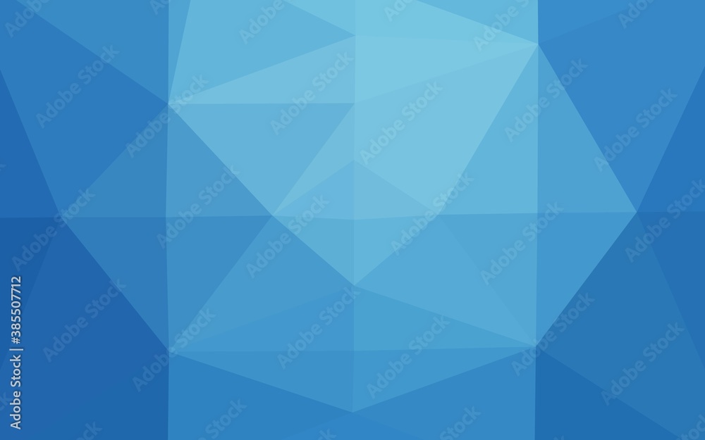 Light BLUE vector polygonal pattern. Light BLUE vector polygonal pattern.