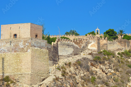 Alcazaba de Almería, España
