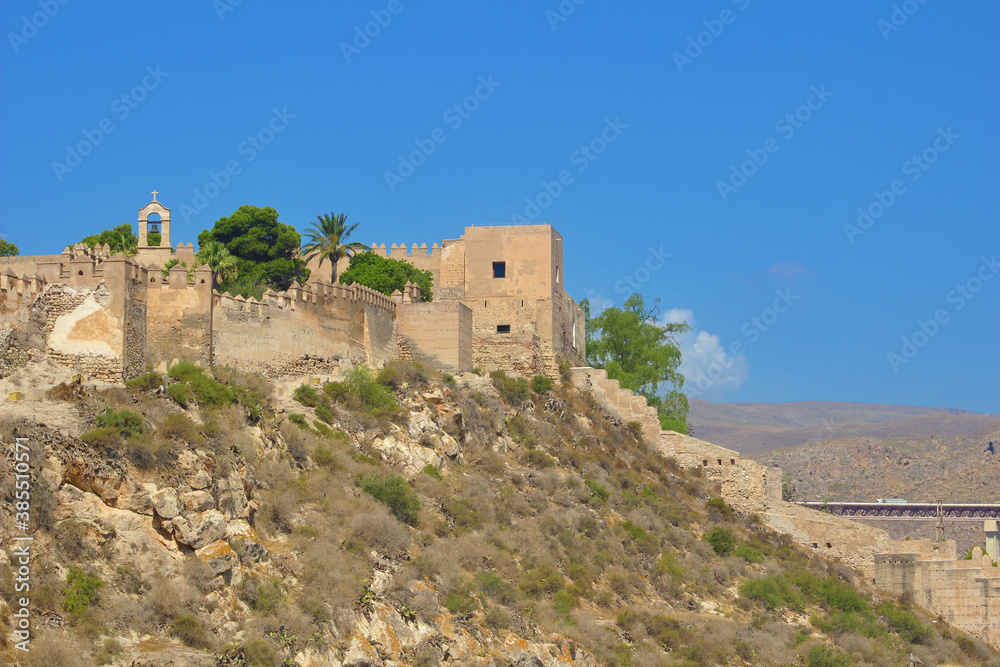Alcazaba de Almería, España