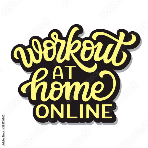 Workout at home online