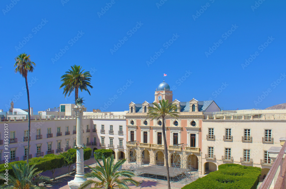Plaza de la Constitución de Almería, España
