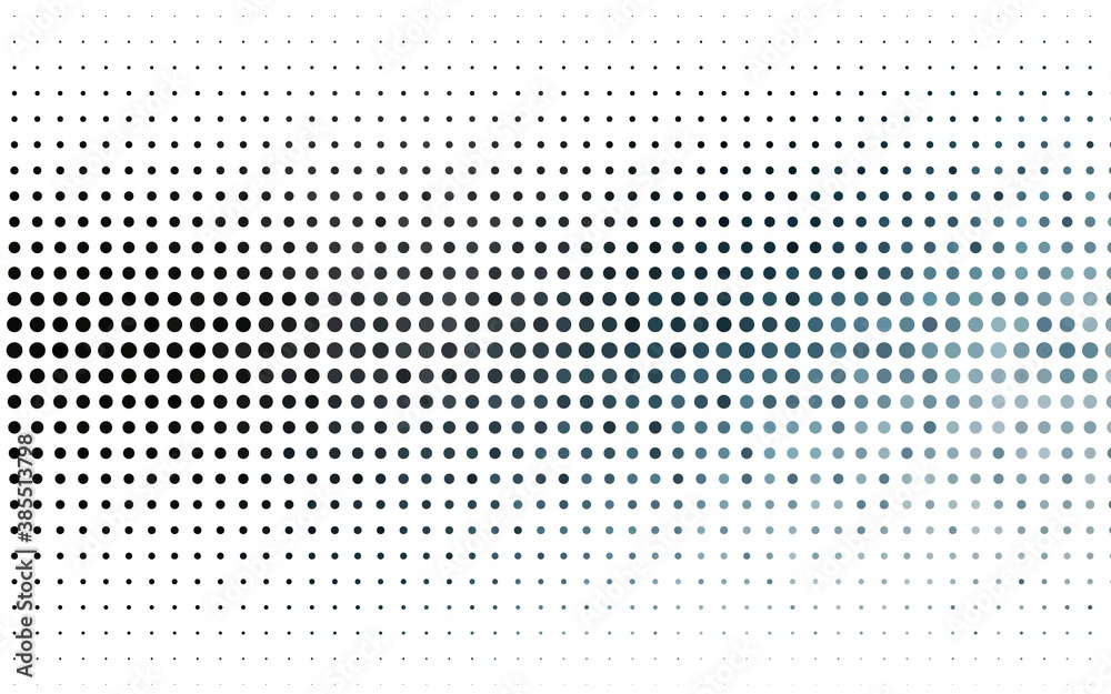 Light BLUE vector background with bubbles.
