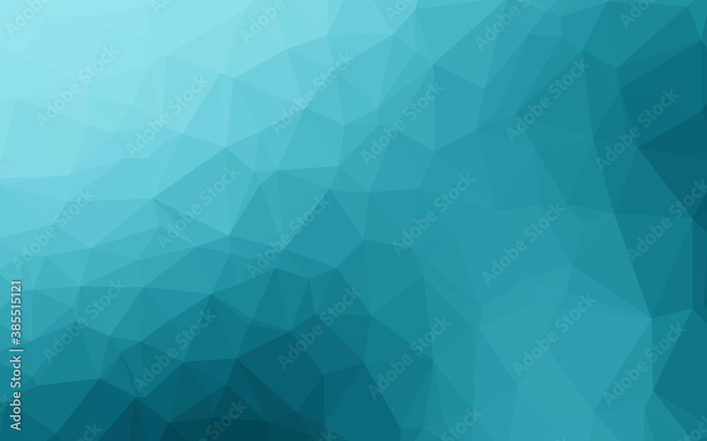Light BLUE vector low poly cover. Light BLUE vector low poly cover.