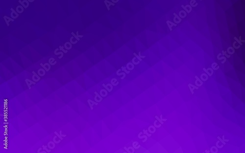 Light Purple vector abstract polygonal cover.