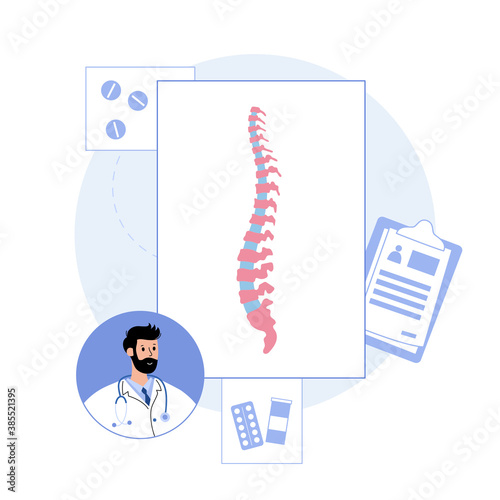 Spine logo template