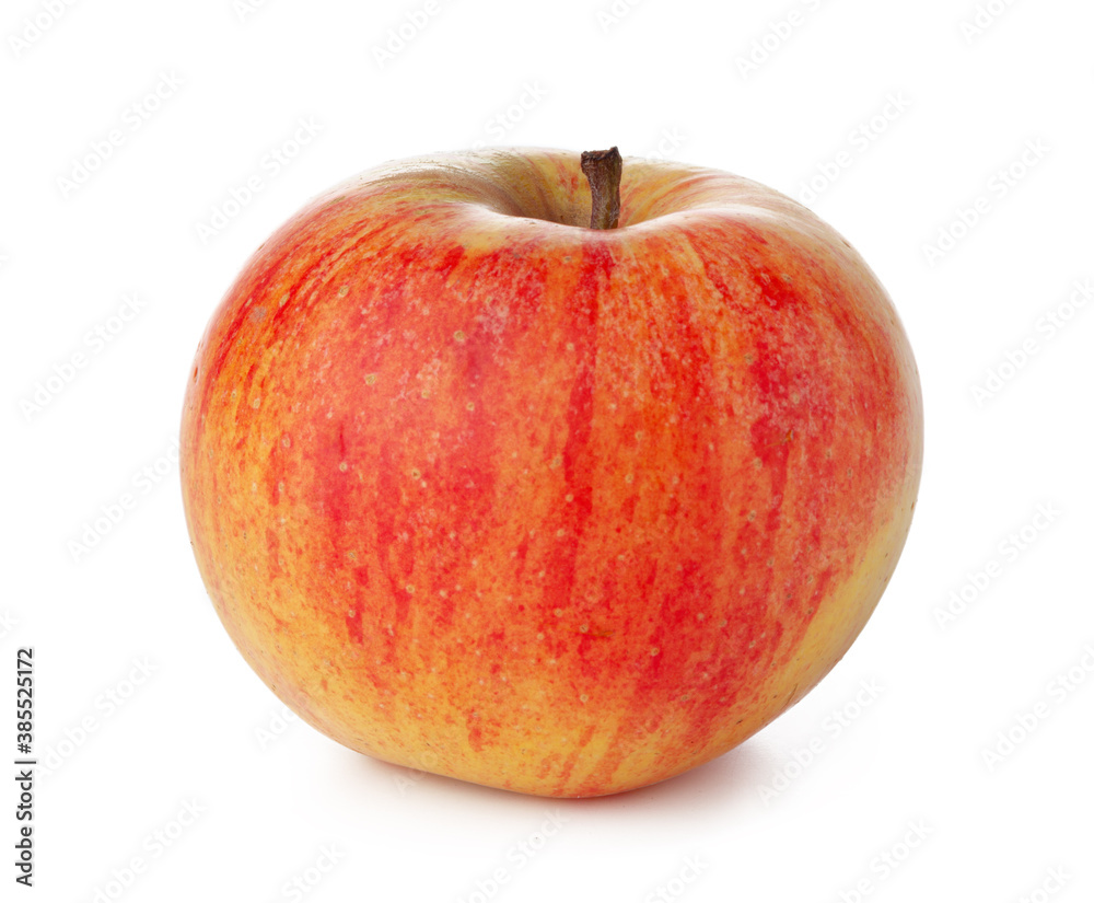 Ripe red apple isolated on white background Ripe red apple isolated on white background