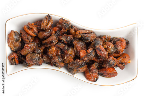 Fried mussels photo