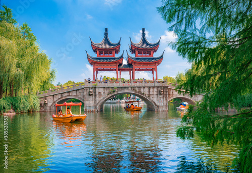 Photography Environment of Guhua garden, Fengxian District, Shanghai, China