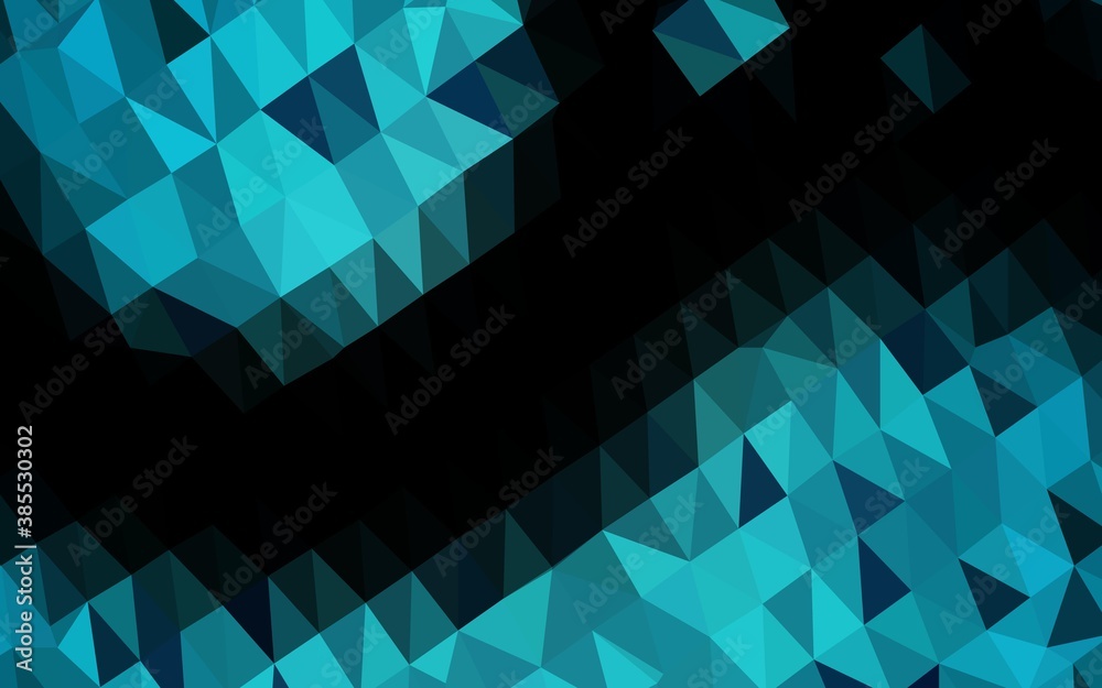 Light BLUE vector polygon abstract background. Light BLUE vector polygon abstract background.