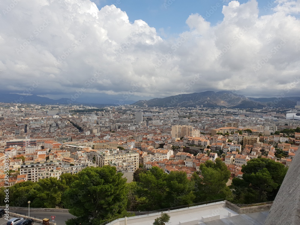 Blick auf Marseille, Frankreich panorama of Marseille, France Blick auf Marseille, Frankreich panorama of Marseille, France