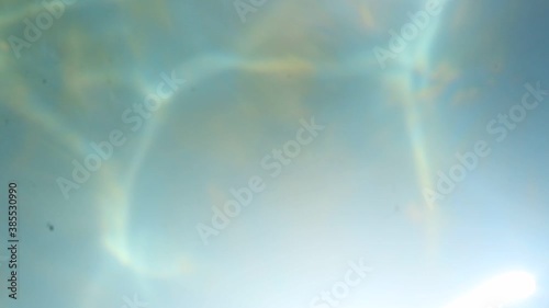 Blurred image of a moving pool water