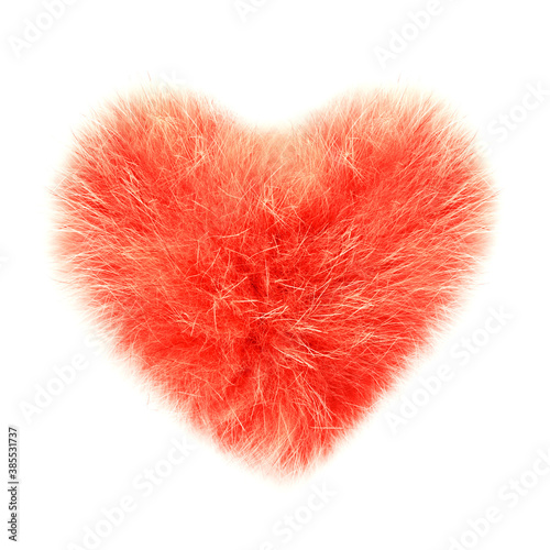 fluffy heart