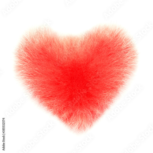 fluffy heart