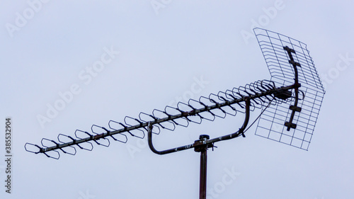 Terrestrial television antenna photo