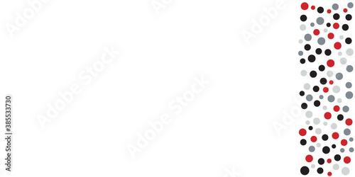 Wallpaper Mural Red black grey dot pattern abstract on white background for presentation design template Torontodigital.ca