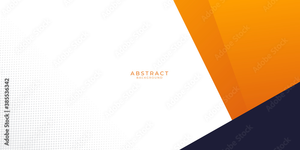 Modern orange black abstract presentation background on white background for business and corporate element border vector illustration Modern orange black abstract presentation background on white background for business and corporate element border vector illustration
