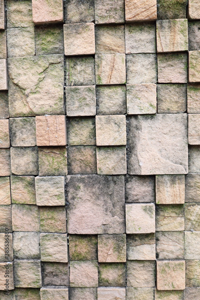 Old rustic brick stone wall texture background Old rustic brick stone wall texture background