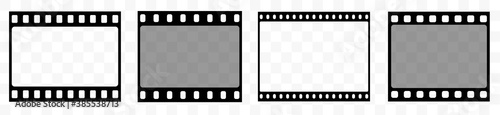 Film strip.Filmstreifen.Film strip icon.Video tape photo film strip frame vector.Vector illustration