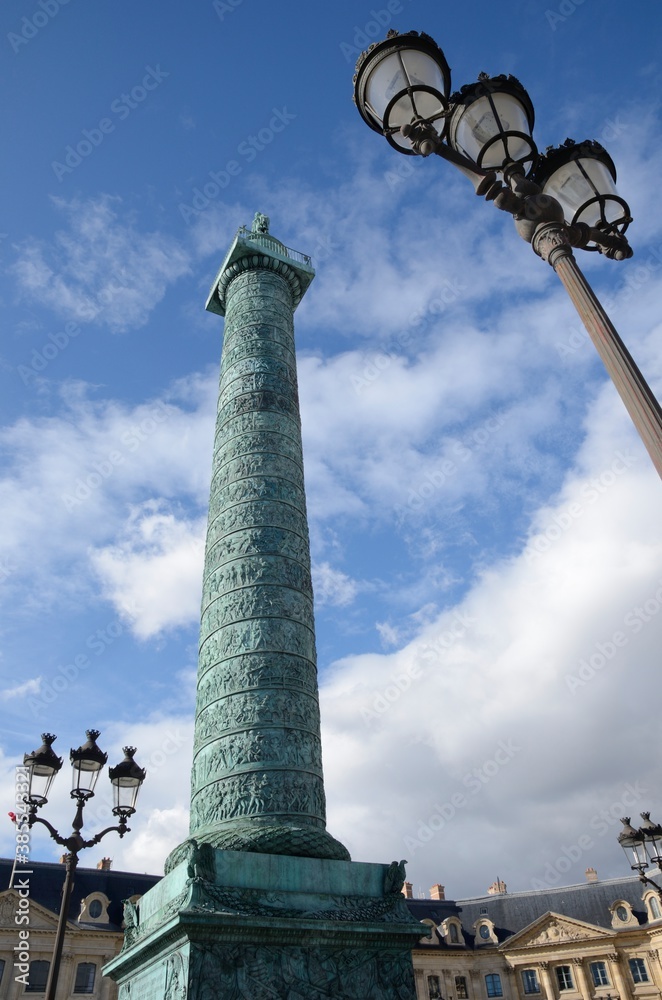 Historic column in Paris