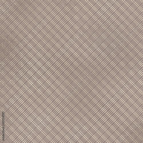 Champagne Gold Metallic Pattern on Vintage Taupe Background, Digital Paper