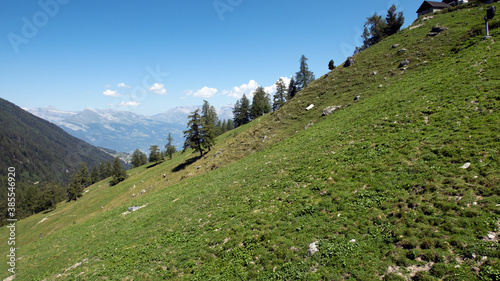 Paysage de montagne suisse