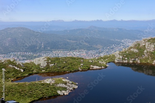 lake in the mountains