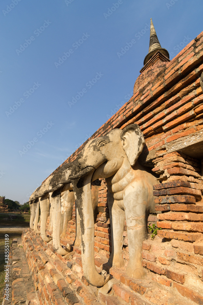 Fototapeta premium Sukhothai Historical Park.
