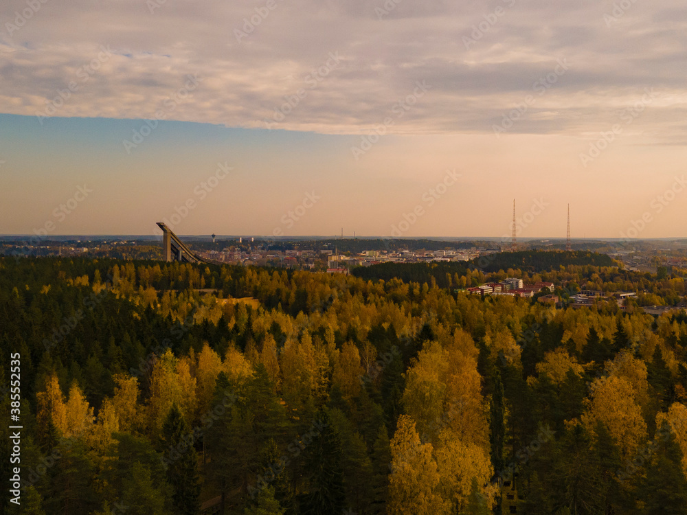 Aerial drone views from City of Lahti in southern Finland. 2020. Aerial drone views from City of Lahti in southern Finland. 2020.