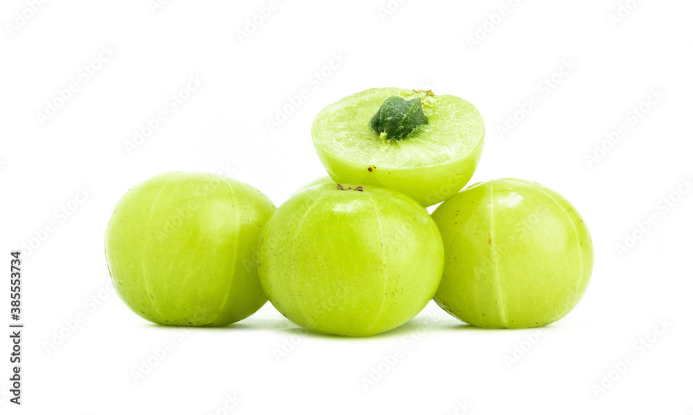 Indian gooseberry or Emblic myrabolan Asian local and high vitamin c