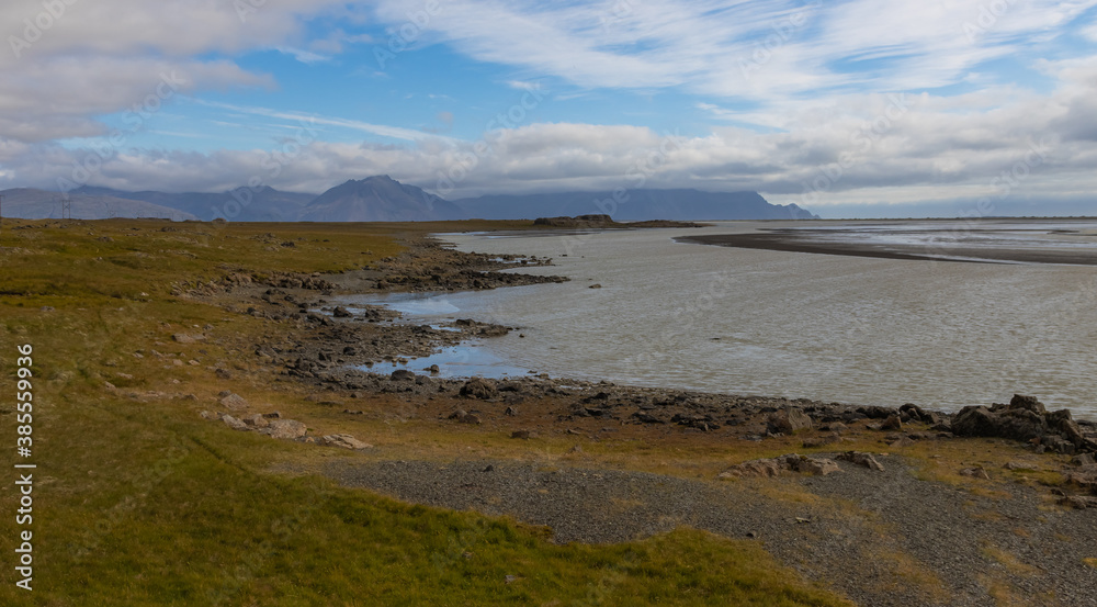 Eine wudnerschöne Landschaft in Island