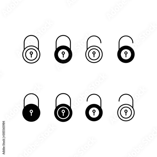 Padlock icon pack