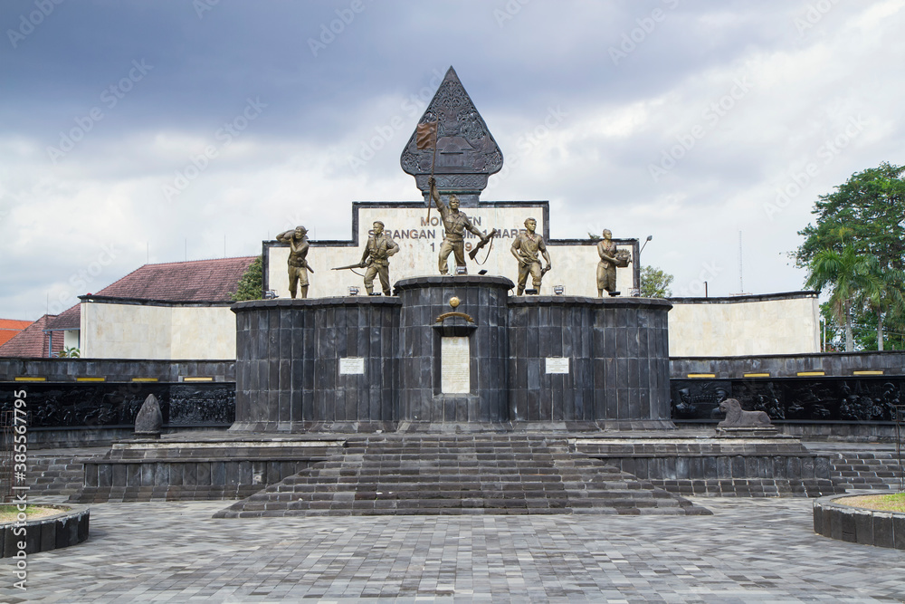 monumen serangan umum 1 maret. Yogyakarta city monument