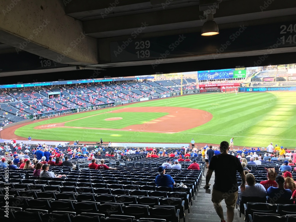 people at the stadium