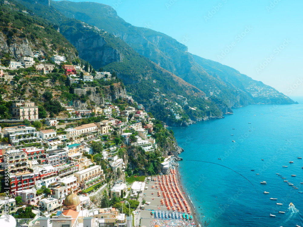 view of Positano, Amalfi cost