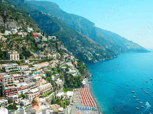 view of Positano, Amalfi cost
